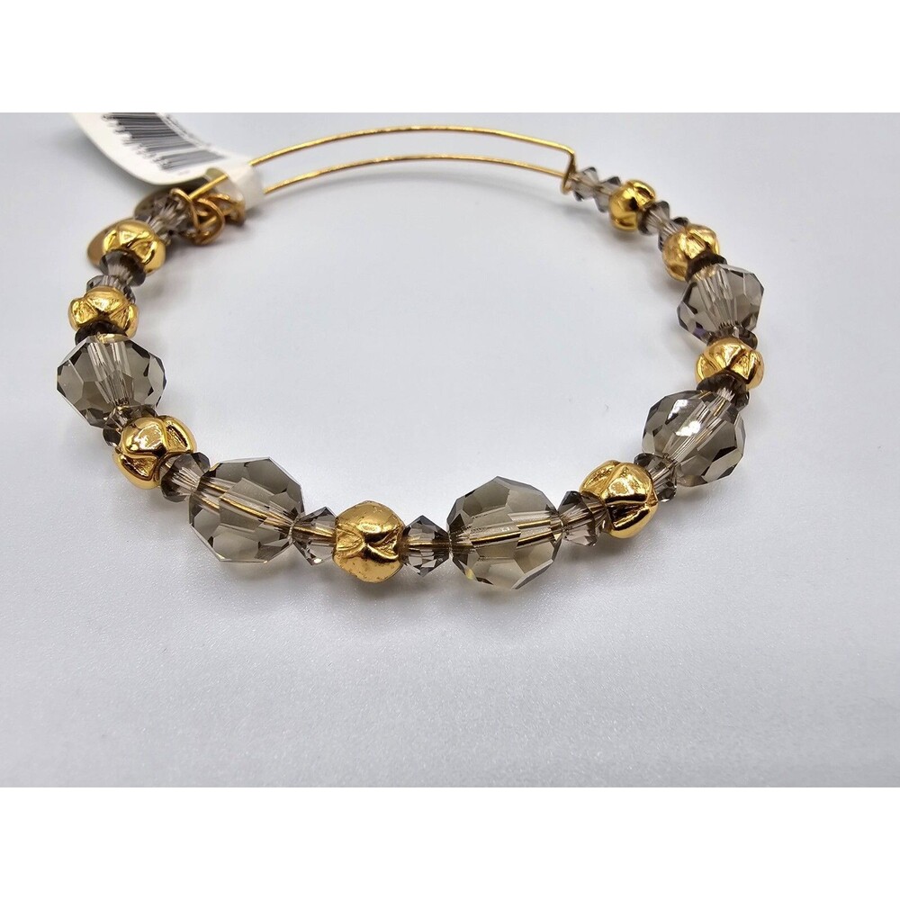 NEW w/ Tags Alex and Ani Gold Plate Swarovski Crystal Bracelet MSRP: $58